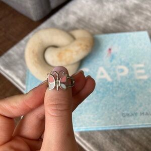 *2/$15* Retro Butterfly Ring